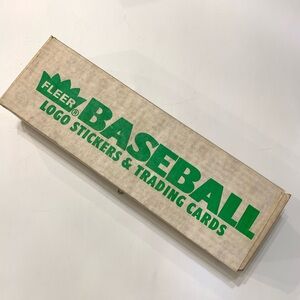1988 Fleer Baseball Logo Stickers & Trading Cards